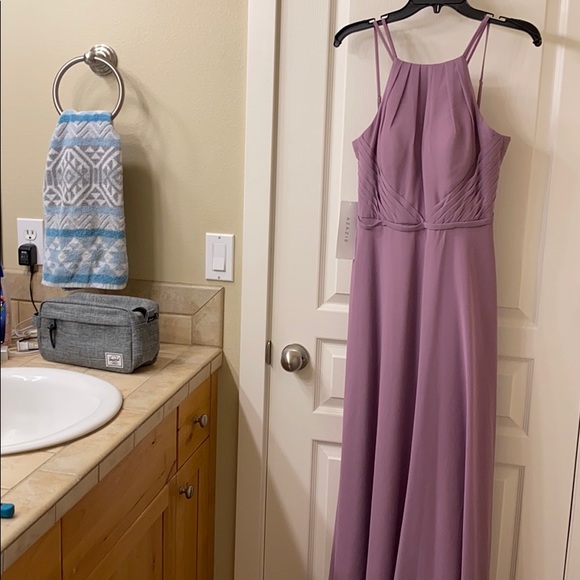 Azazie Melinda Dress in Wisteria, BRAND NEW - Picture 2 of 9